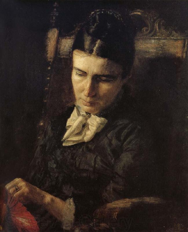 Thomas Eakins Dr. Brinton-s Wife France oil painting art